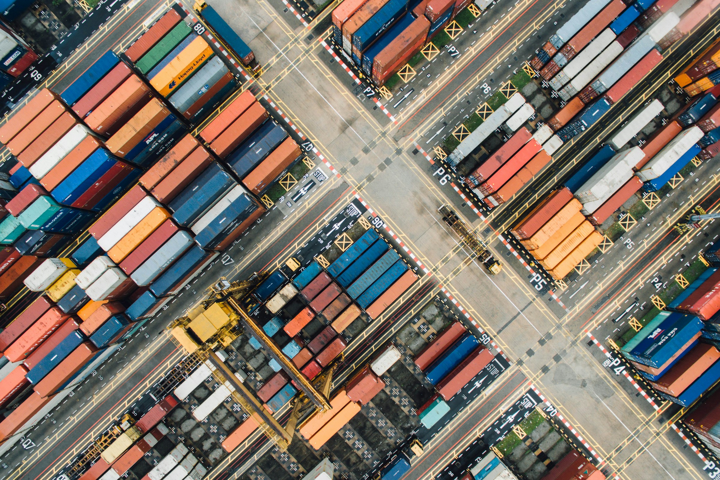 Container port and ocean freight